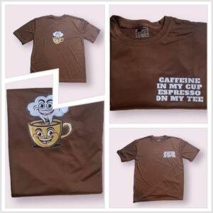 Espresso Edition Oversized Unisex T-Shirt