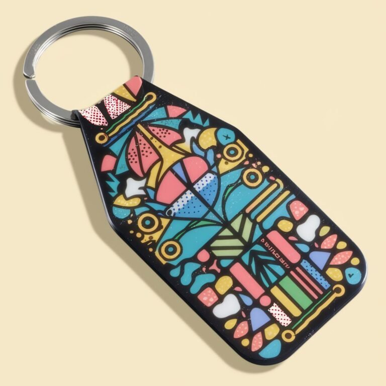 Funky Keychain - EmilyPrints N More