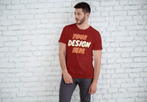 Cotton T-Shirt Maroon