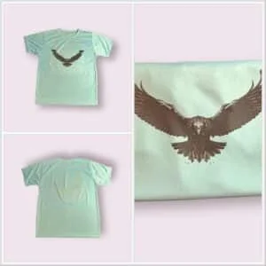 Eagle Flight Half-Sleeves T-Shirt
