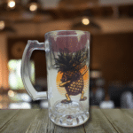 Tera Baap Aya - Crystal Clear Glass Beer Mug