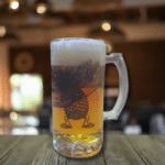 Tera Baap Aya - Crystal Clear Glass Beer Mug