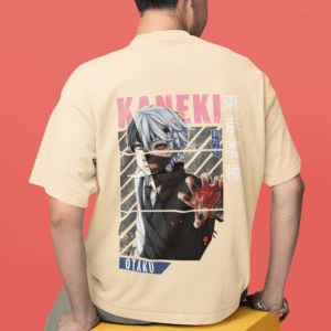 Tokyo Ghoul Oversized T-Shirt Model Back