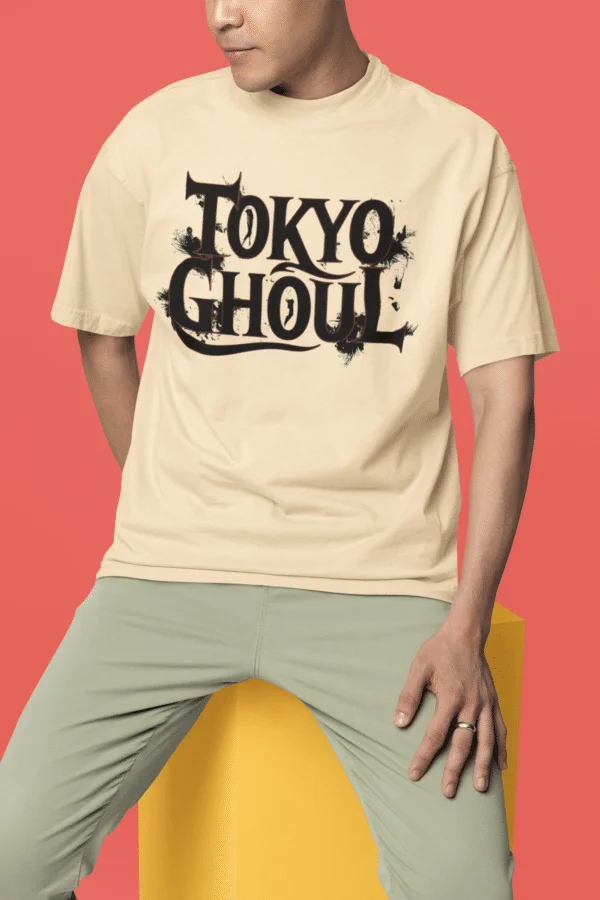 Tokyo Ghoul Oversized T-Shirt Model Front