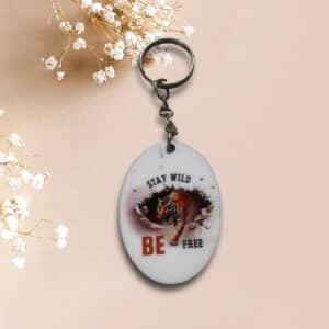 Stay Wild Be Free Keychain