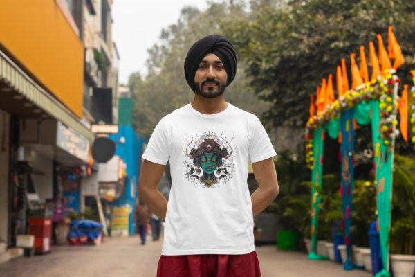 Goddess Durga Half-Sleeve T-Shirt