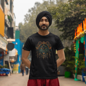 Mechanical Durga Half-Sleeve T-Shirt