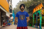 Mesmerizing Durga Themed Half-Sleeve T-Shirt